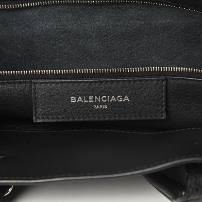 Balenciaga Supple Calfskin Papier A4 Zip Around Tote Black 6 of 11