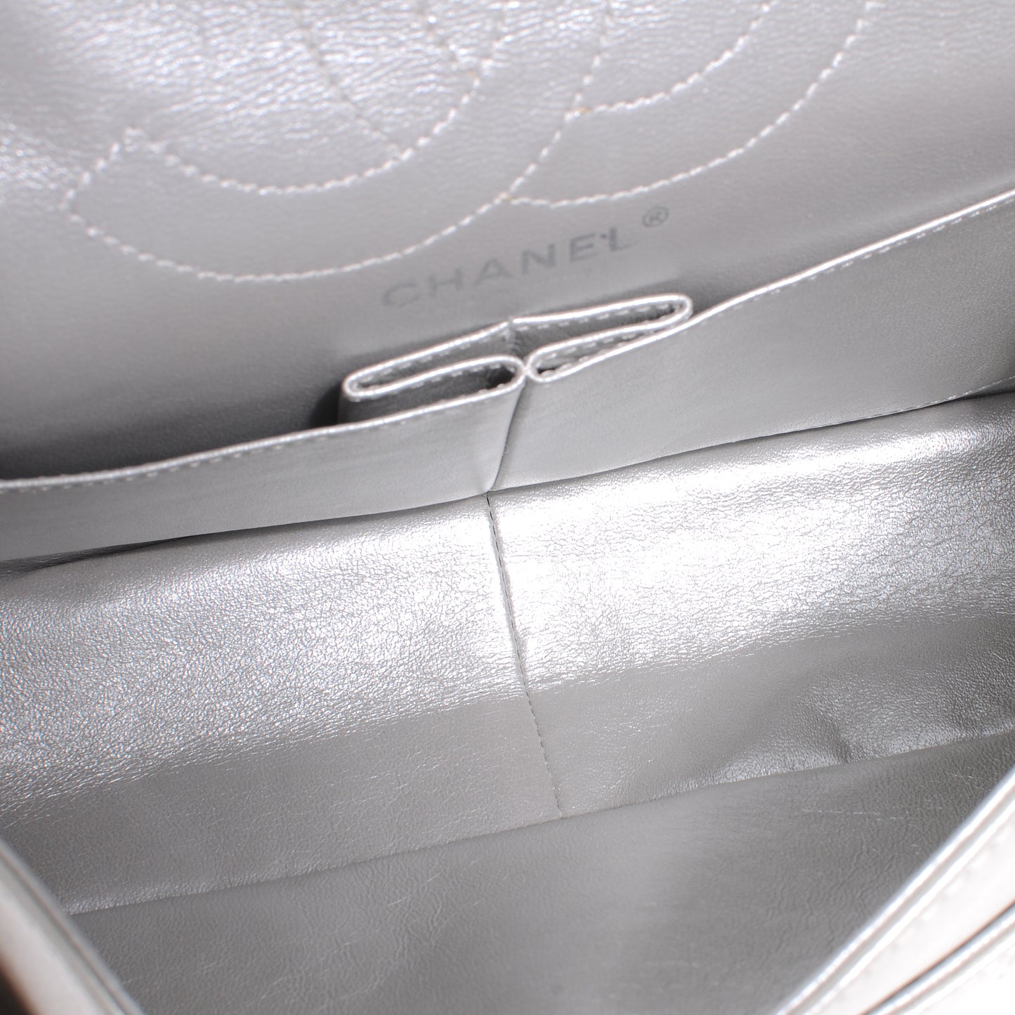 Lambskin 2.55 Reissue 226 Flap Silver