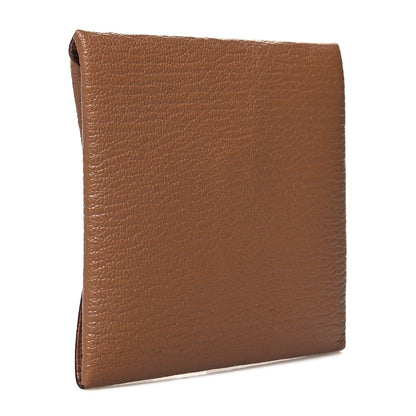 Hermes Chevre Mysore Bastia Coin Purse Quebracho 3 of 9