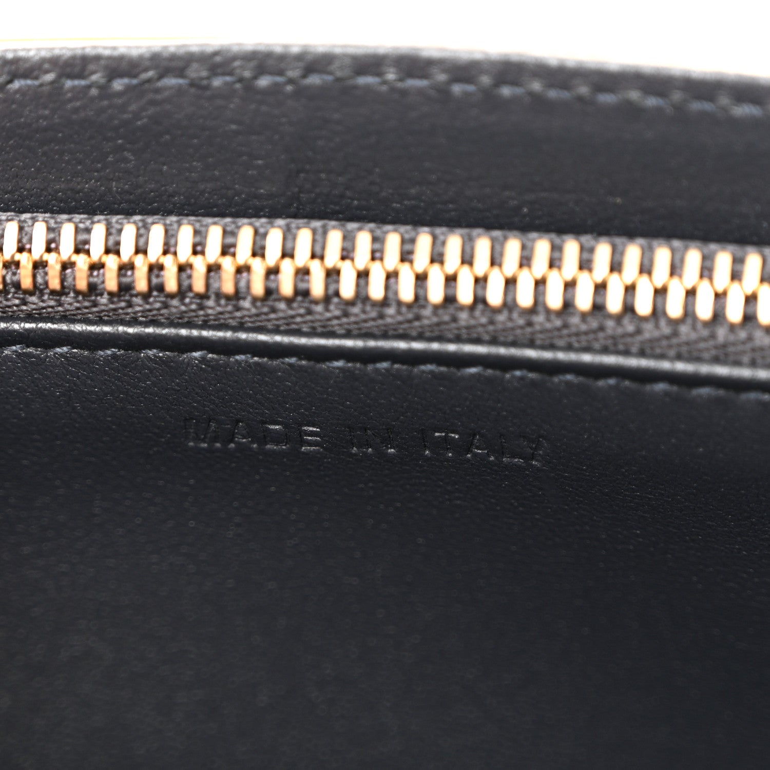 Christian Dior Metallic Patent Micro-Cannage Diorama Wallet on Chain Pouch Orange 7 of 11