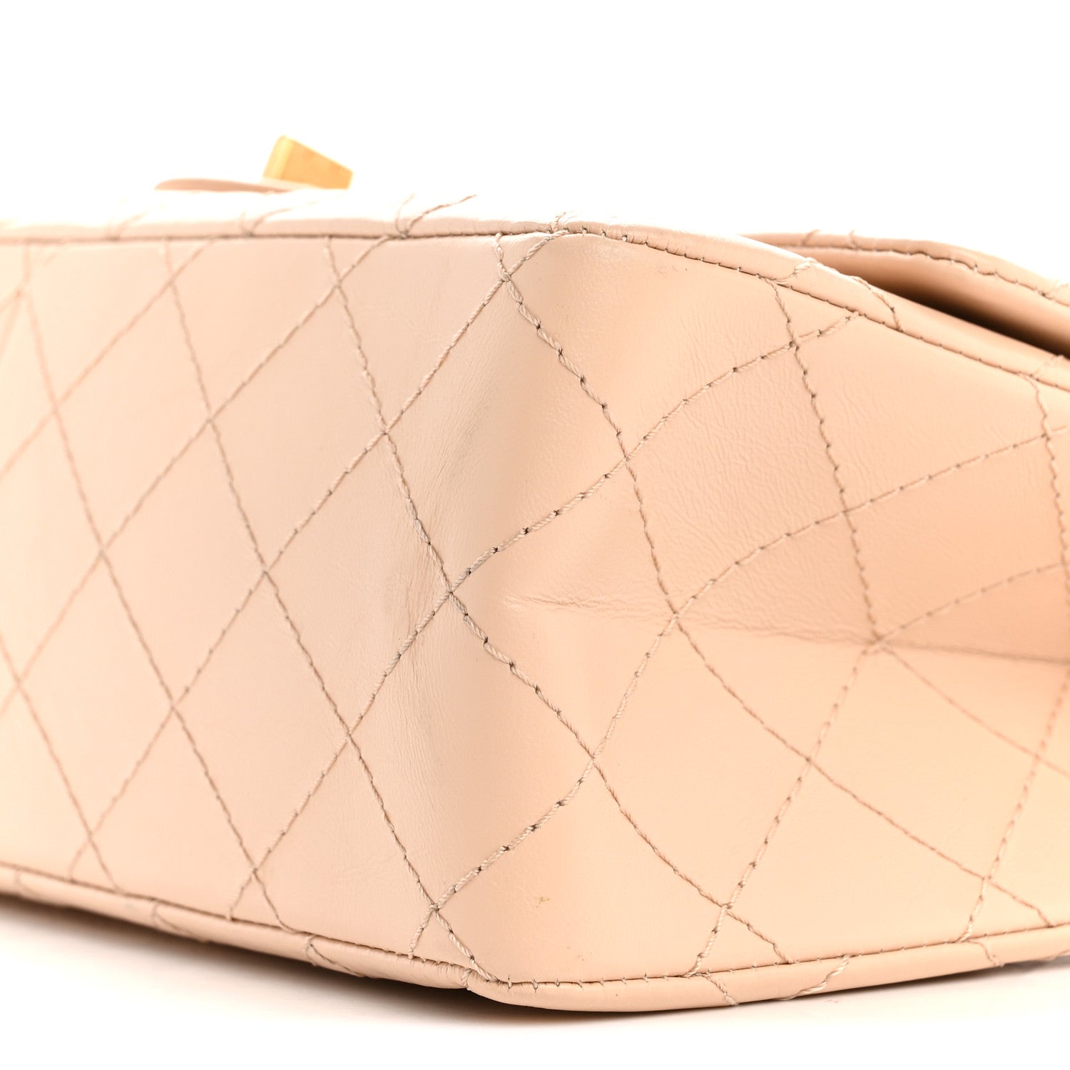 Chanel Aged Calfskin Quilted 2.55 Reissue 226 Flap Light Beige Light Beige 10 of 10