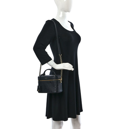 Louis Vuitton Empreinte Monogram Giant Vanity PM Black 2 of 8