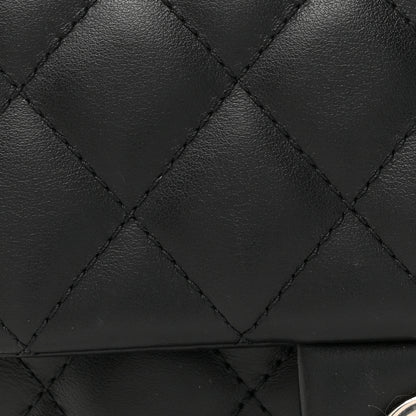 Chanel Calfskin Quilted CC Uniform Flap Belt Bag Black 8 of 10