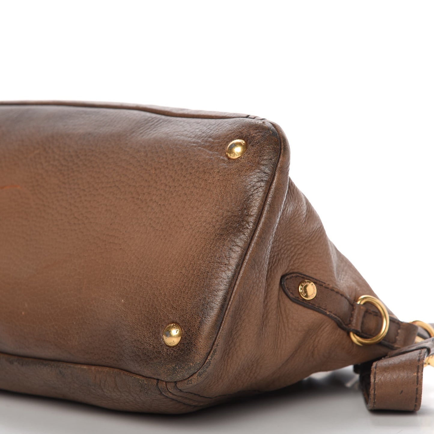 Cervo Antik Top Handle Tote Brown