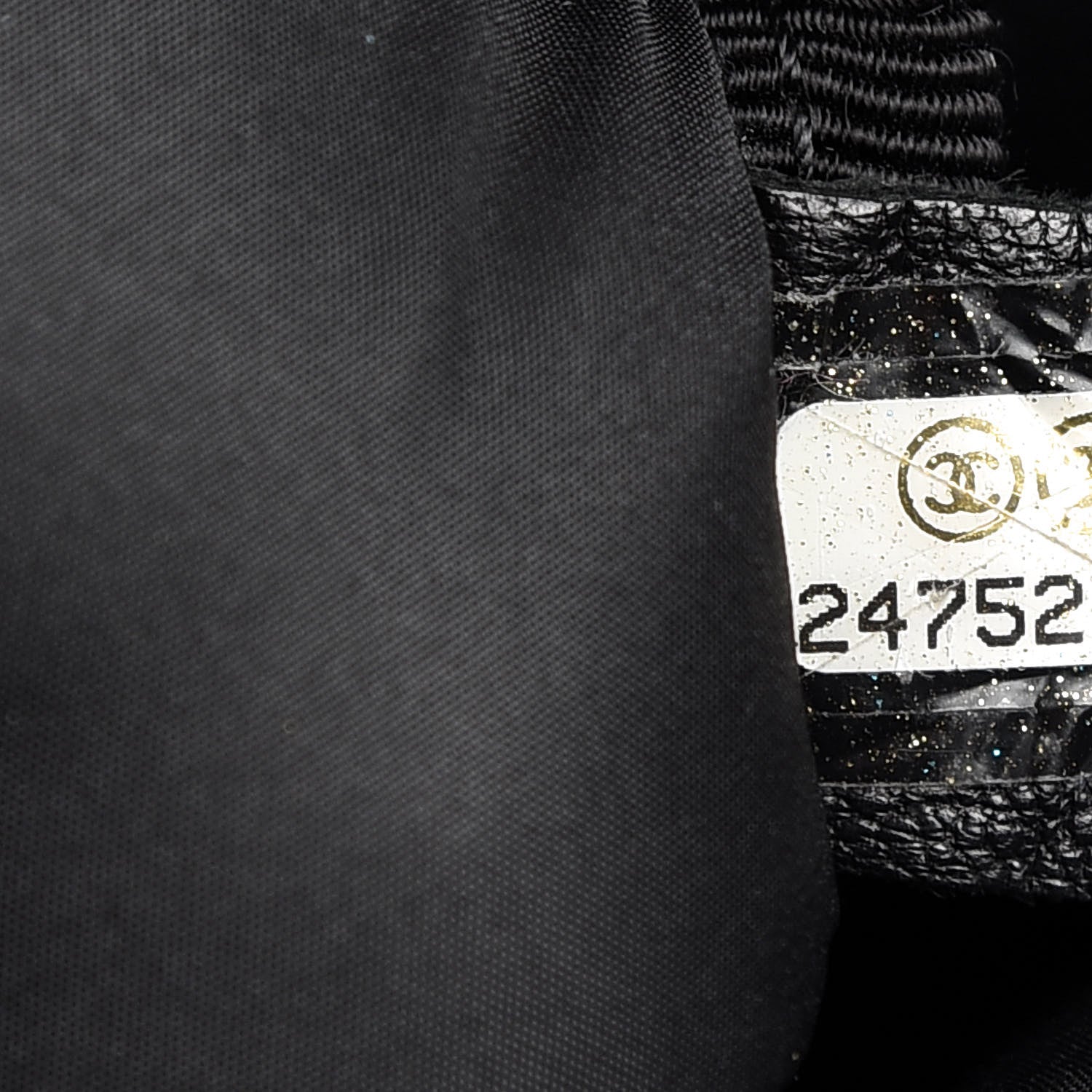 Chanel Nylon Embossed Small Doudoune Backpack Black 9 of 9