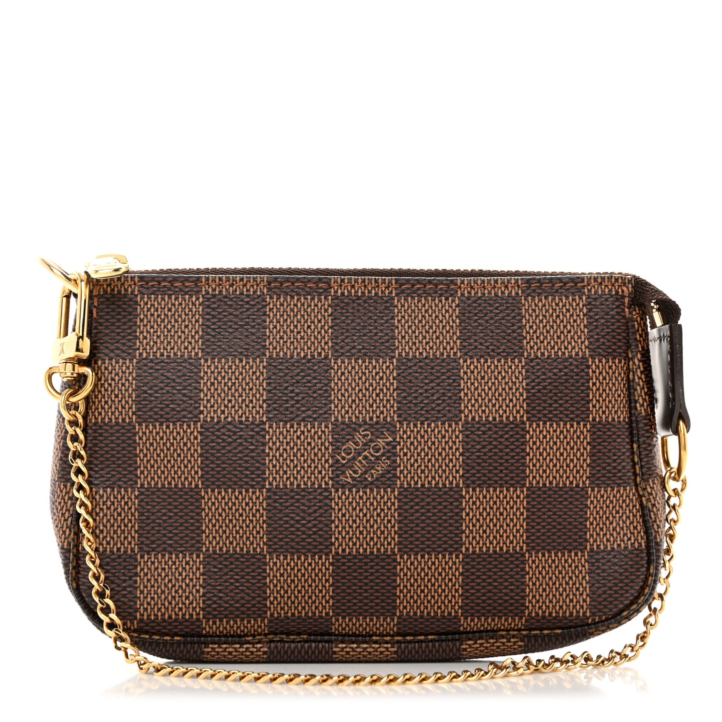 LOUIS VUITTON Damier Ebene Mini Pochette Accessories