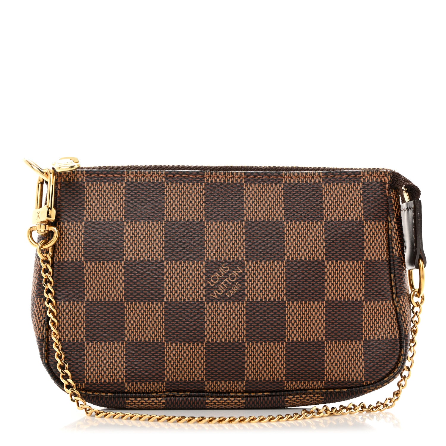 Louis Vuitton LOUIS VUITTON Damier Ebene Mini Pochette Accessories 1 of 8