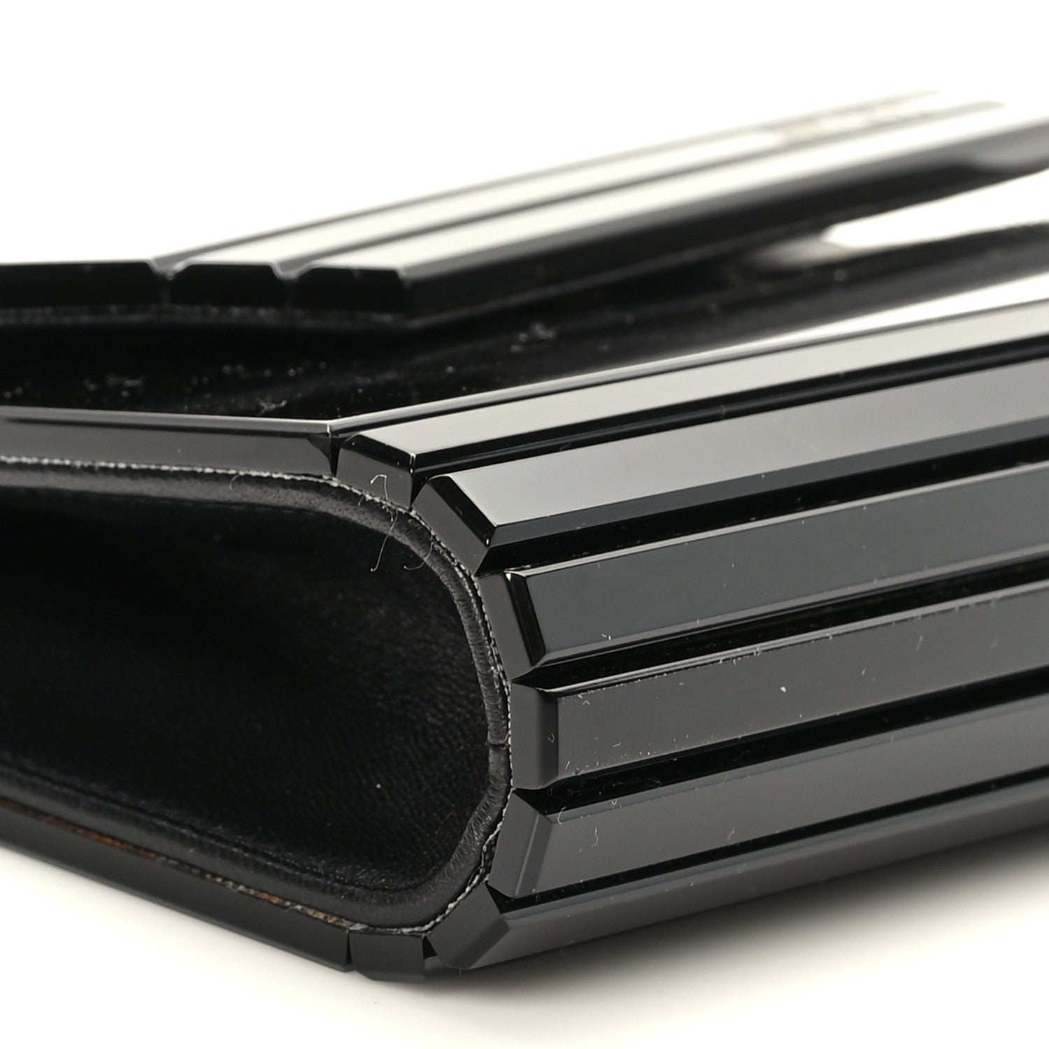 Jimmy Choo Acrylic Candy Clutch Black 7 of 8