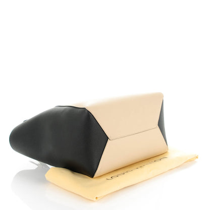 Louis Vuitton Calfskin Lockme Cabas Vanille Black 4 of 7