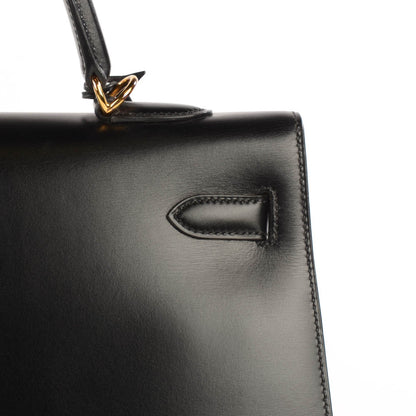Hermes Box Kelly Sellier 35 Black 9 of 27