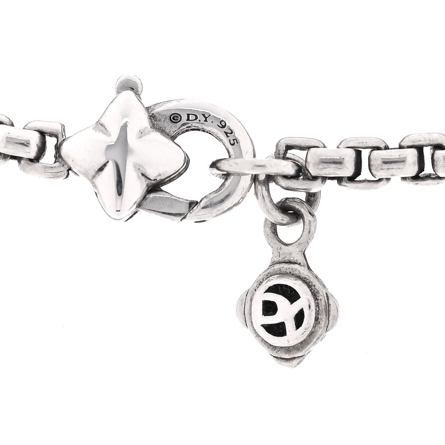 Sterling Silver Black Diamond Petite Metro Necklace