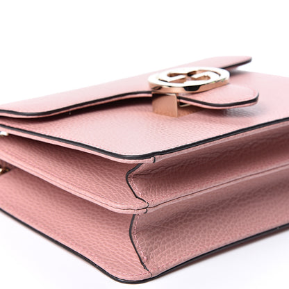 Gucci Dollar Calfskin Small Interlocking G Shoulder Bag Soft Pink 8 of 9
