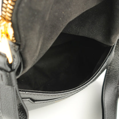 Tom Ford Pebbled Calfskin Jennifer Mini Crossbody Bag Black 5 of 7