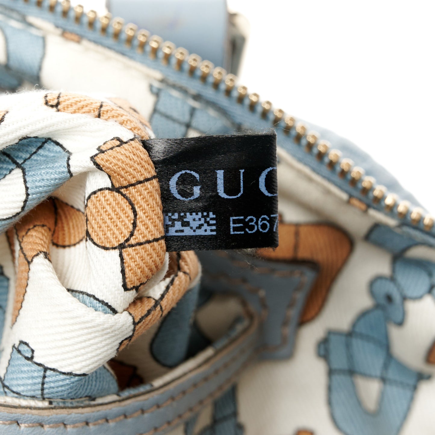 Guccissima Medium Joy Boston Light Blue