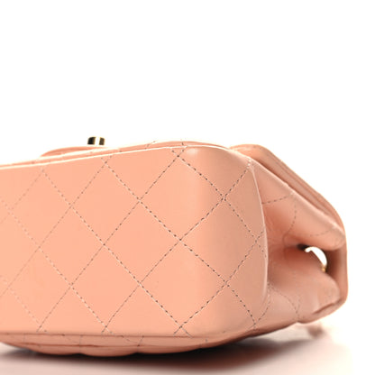 Chanel Lambskin Quilted Mini Square Flap 10 of 10