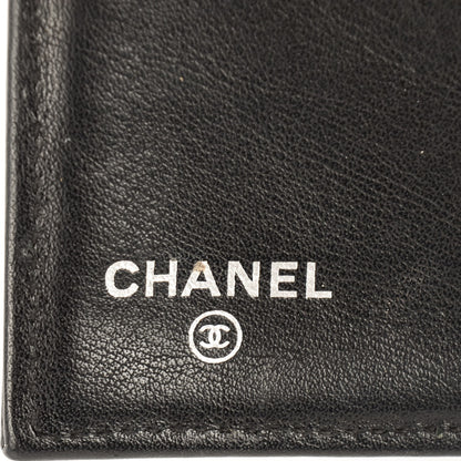 Chanel Patent Gotatskin Large Flap Wallet Black 6 of 8