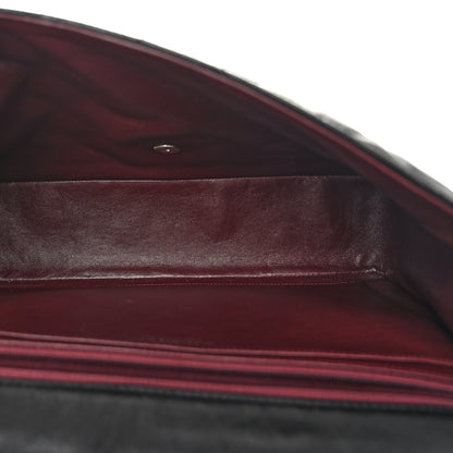 Chanel Lambskin Quilted Maxi Single Flap Black 6 of 14