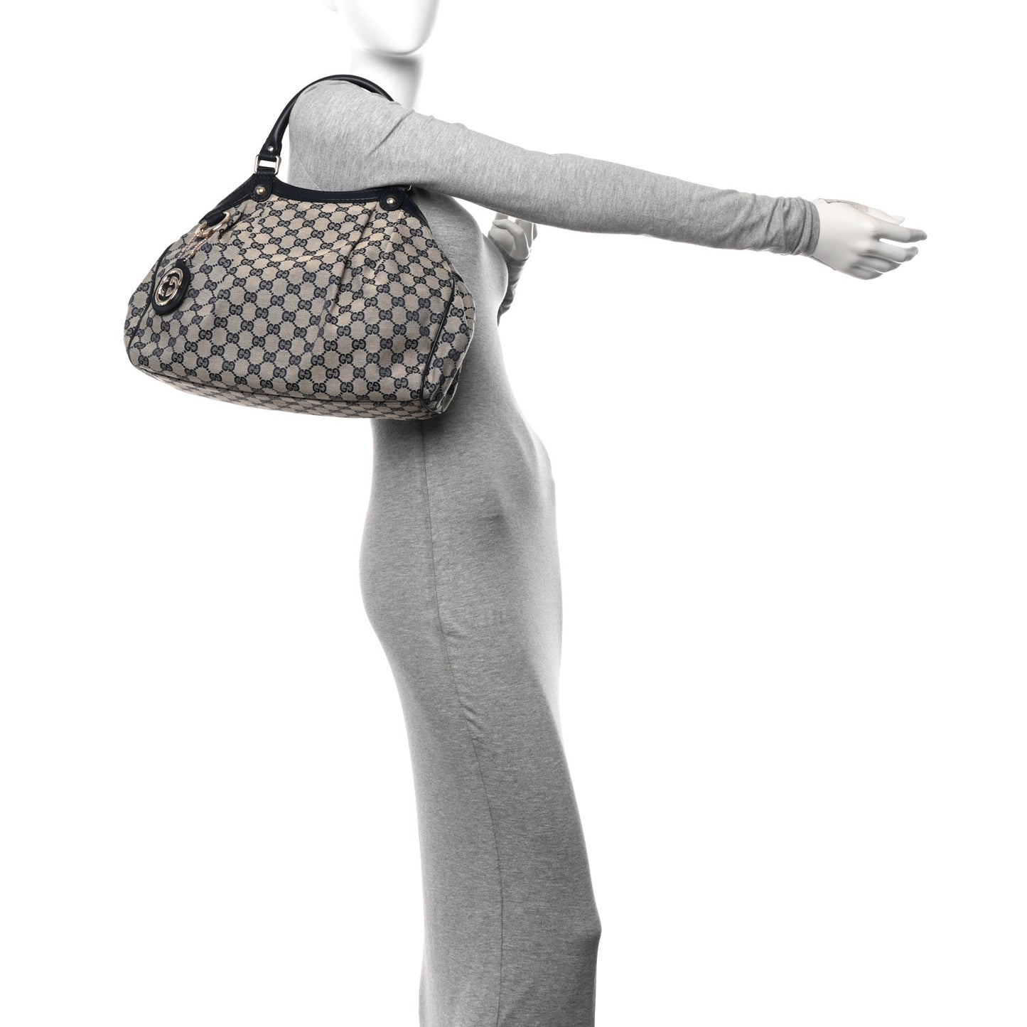 Monogram Medium Sukey Tote Navy
