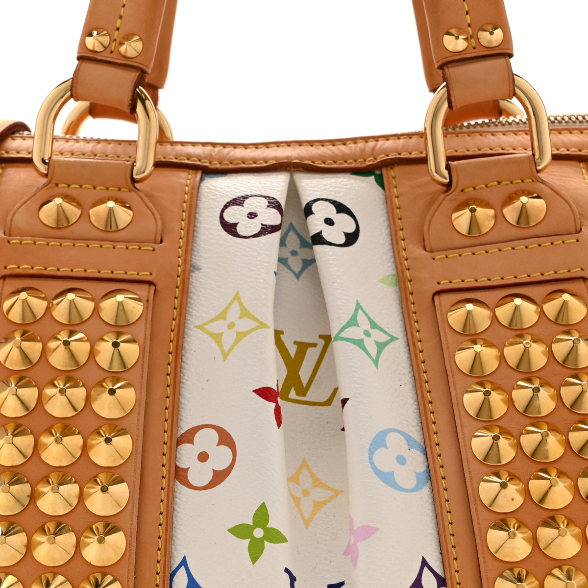 Monogram Multicolor Courtney MM White