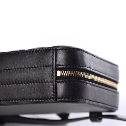 Saint Laurent Lambskin Matelasse Vicky Monogram Belt Bag Black 9 of 9