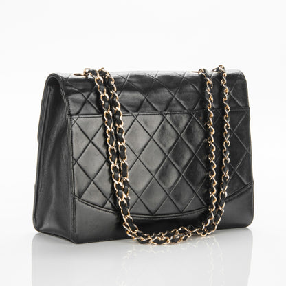Chanel Lambskin Quilted Medium Single Flap Black 3 of 8