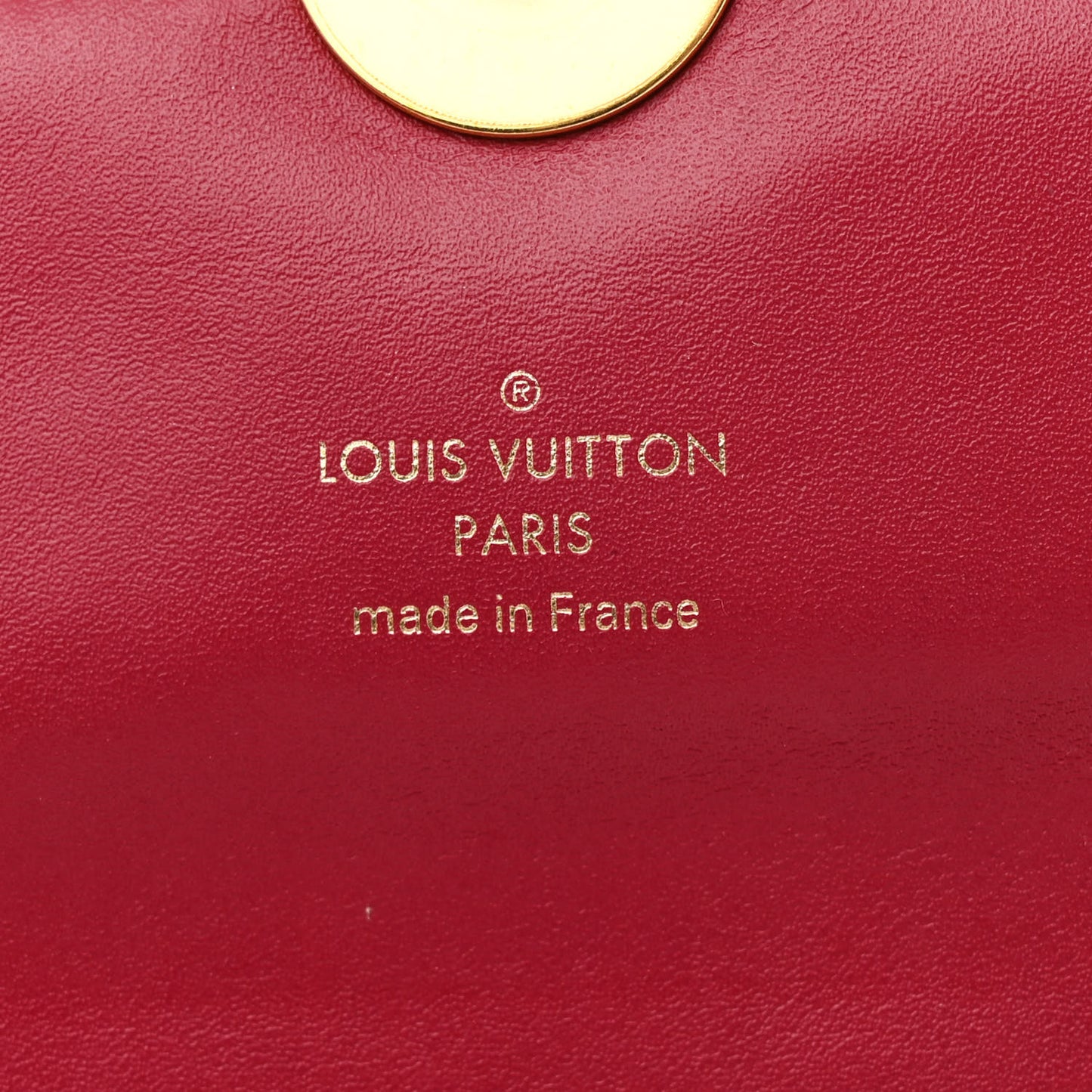 Monogram Flore Chain Wallet Fuchsia