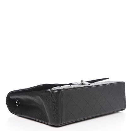 Chanel Caviar Quilted Maxi Single Flap Black 3 of 8