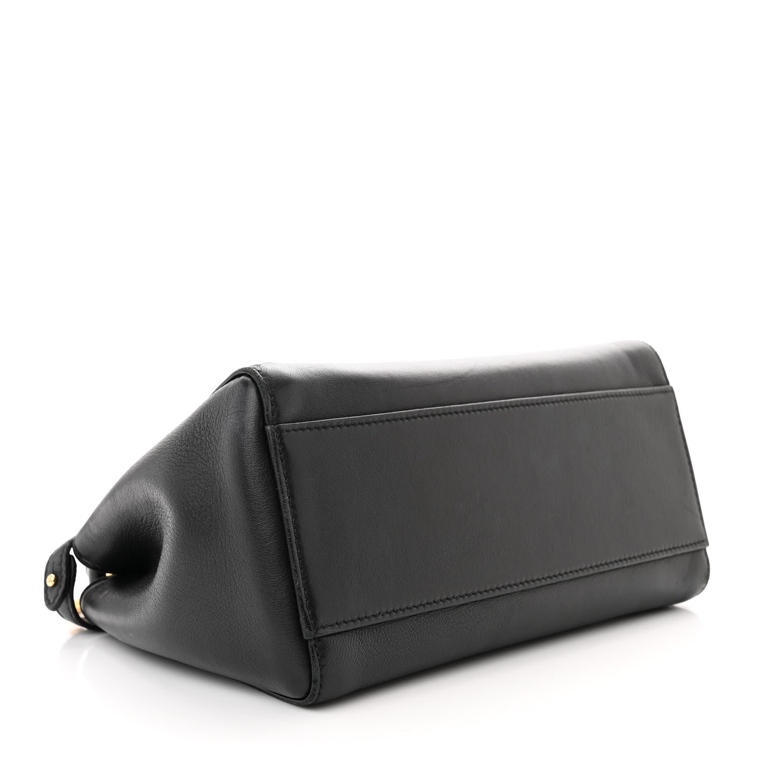 Fendi Nappa Mini Peekaboo Iconic Satchel Black 4 of 11