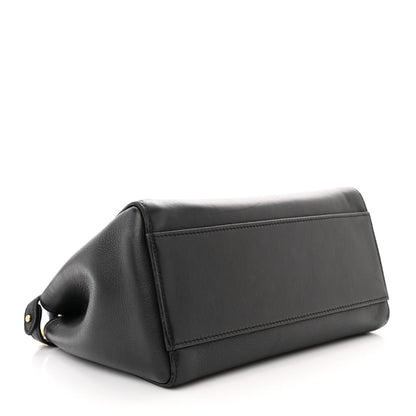 Fendi Nappa Mini Peekaboo Iconic Satchel Black 4 of 11