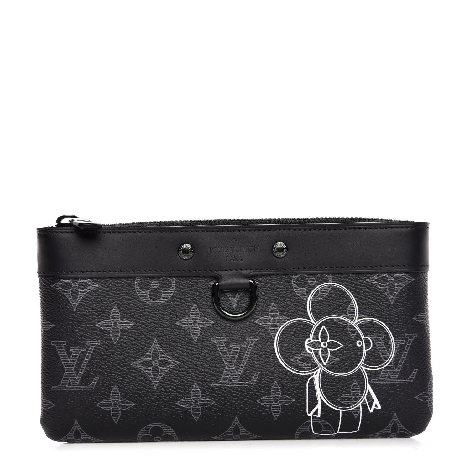 Louis Vuitton Monogram Eclipse Vivienne Pochette Apollo PM 1 of 8
