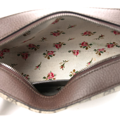 Gucci GG Supreme Monogram Web Neo Vintage Shoulder Bag Beige New Acero Crop 5 of 11
