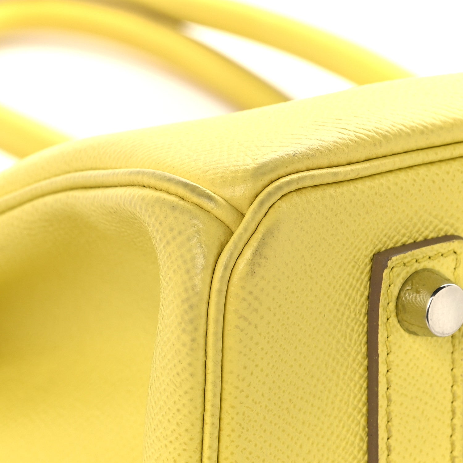 Hermes Epsom Birkin 35 Lime 11 of 14