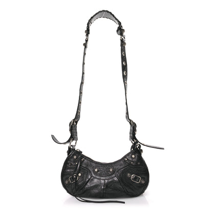 Balenciaga Agneau Arena Le Cagole Shoulder Bag XS Black 1 of 16