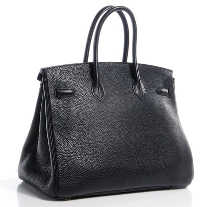 Hermes Togo Birkin 35 Black 3 of 10