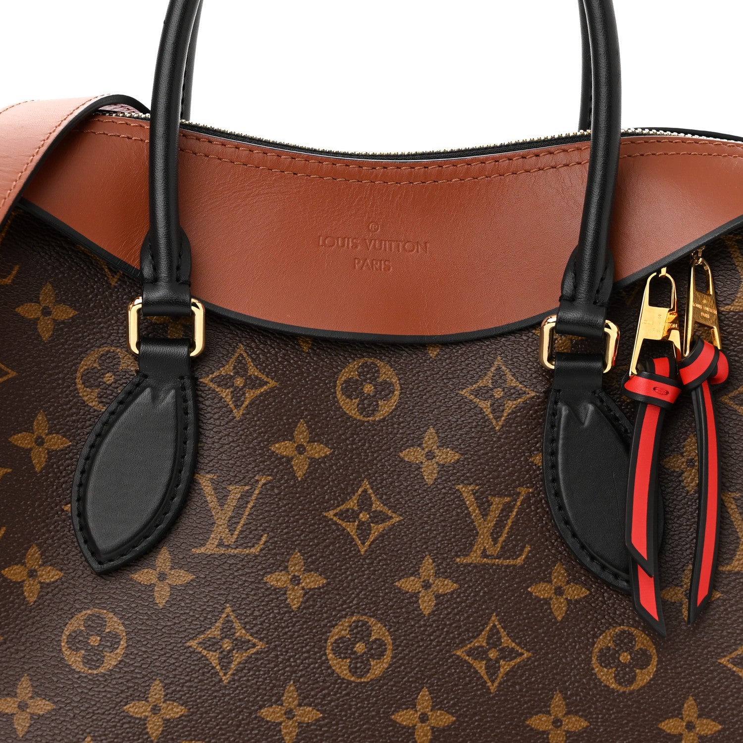 Louis Vuitton Monogram Tuileries Caramel Rouge 7 of 10