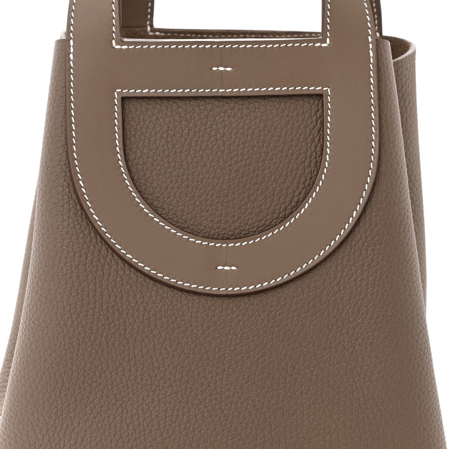 Taurillon Clemence Swift In-The-Loop 18 Bag Etoupe