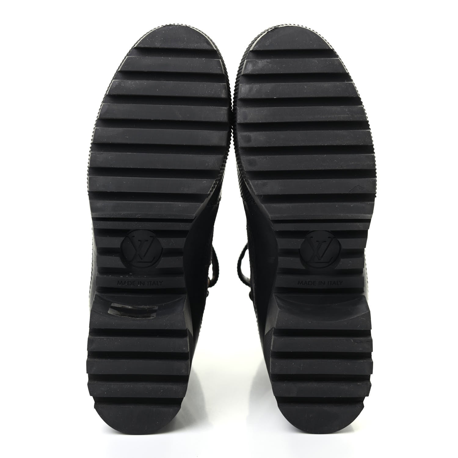 Louis Vuitton Suede Calfskin Laureate Platform Desert Boots 38 Black 5 of 11