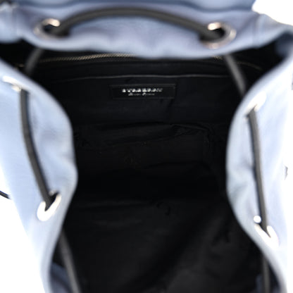 Burberry Deerskin Large Rucksack Backpack Slate Blue 5 of 11
