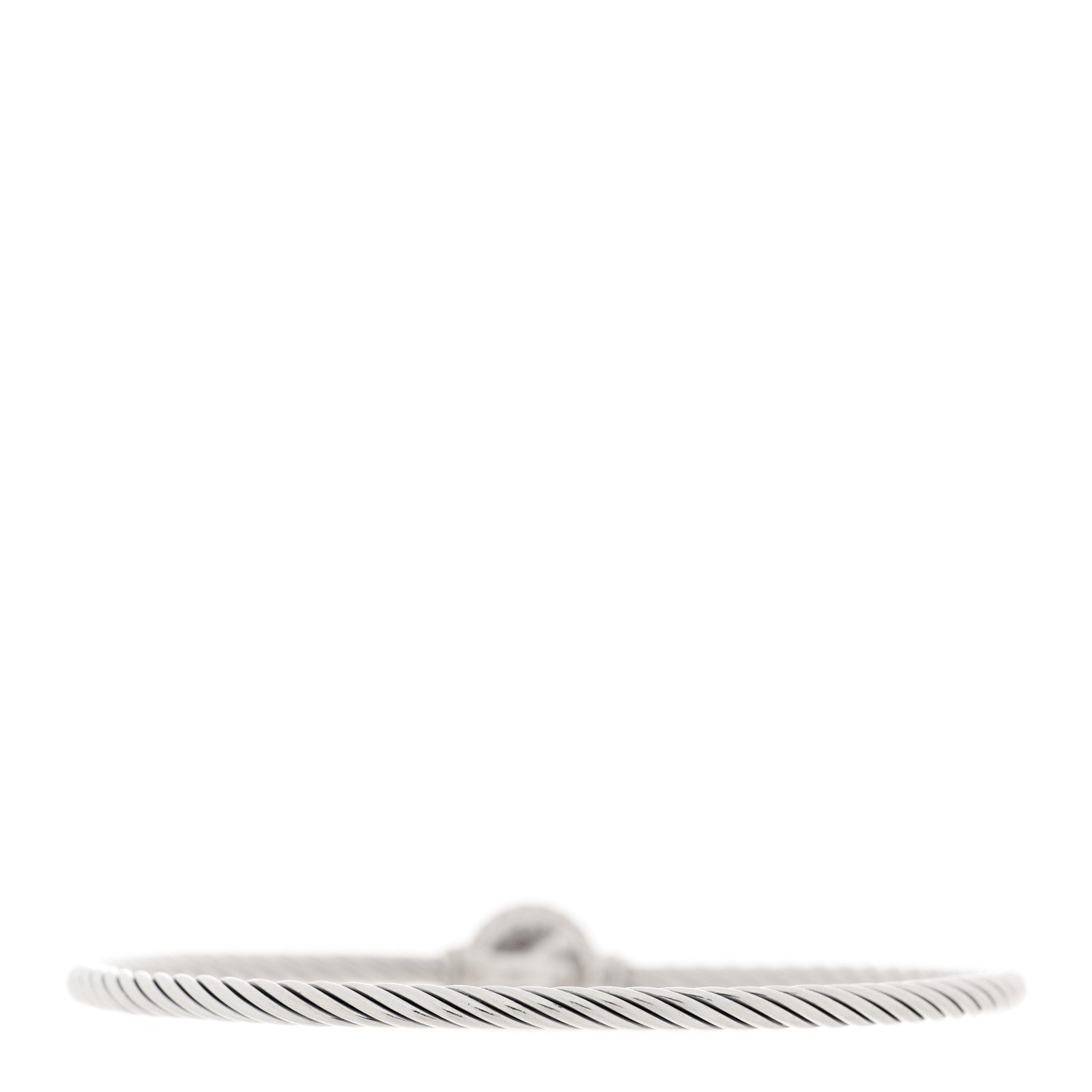 David Yurman Sterling Silver Blue Topaz 3mm Chatelaine Bracelet 2 of 3