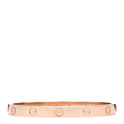 Cartier 18K Pink Gold LOVE Bracelet 17 1 of 5
