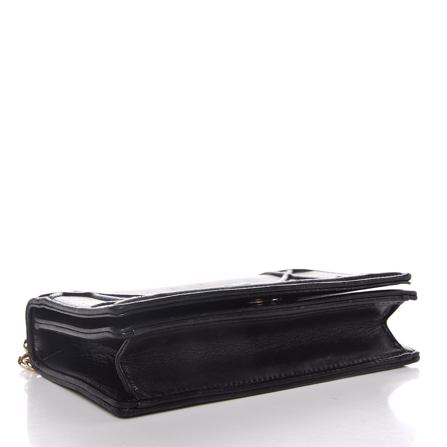 Christian Dior Lambskin Mini Diorama Flap Bag Black 5 of 8