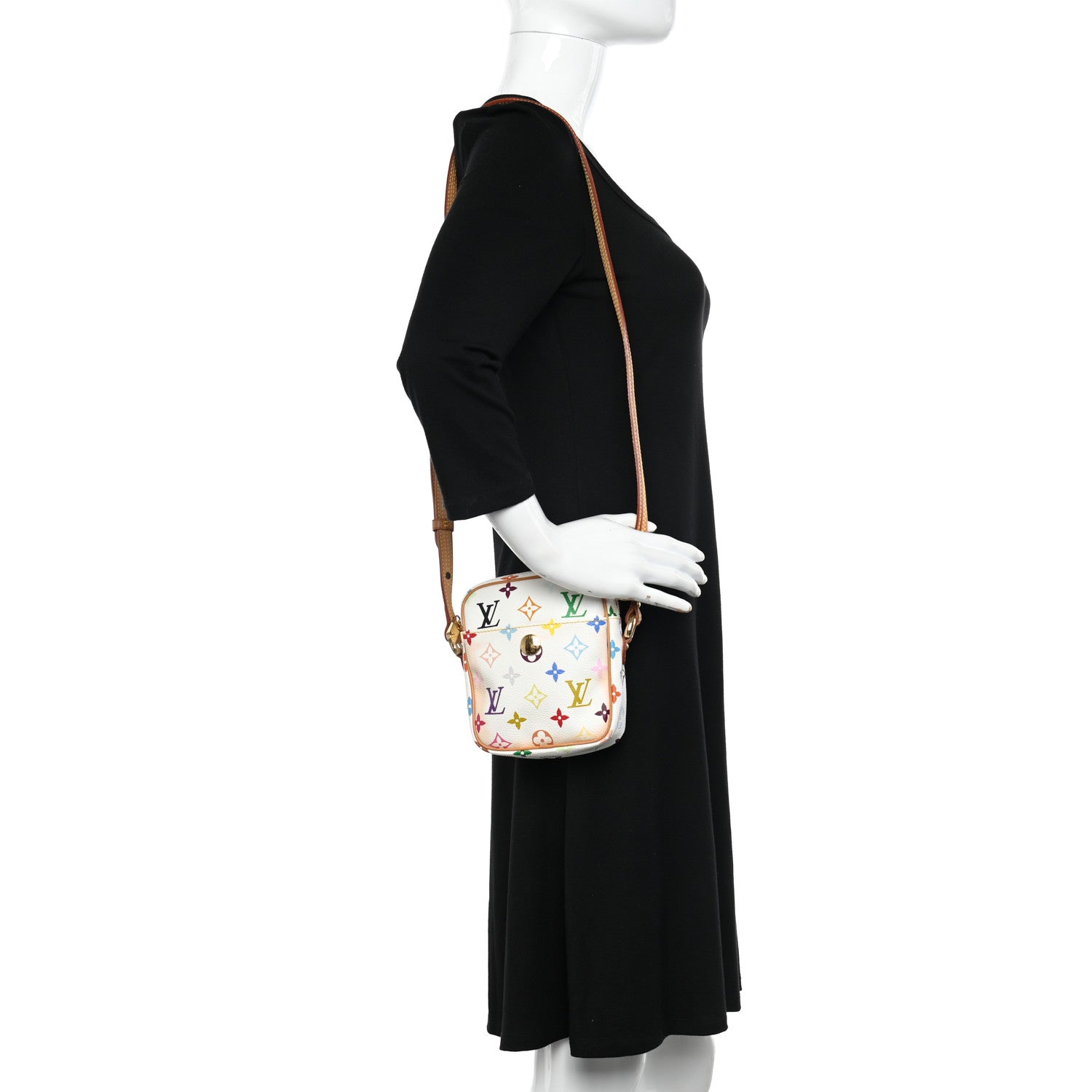 Louis Vuitton Monogram Multicolor Rift White 2 of 12