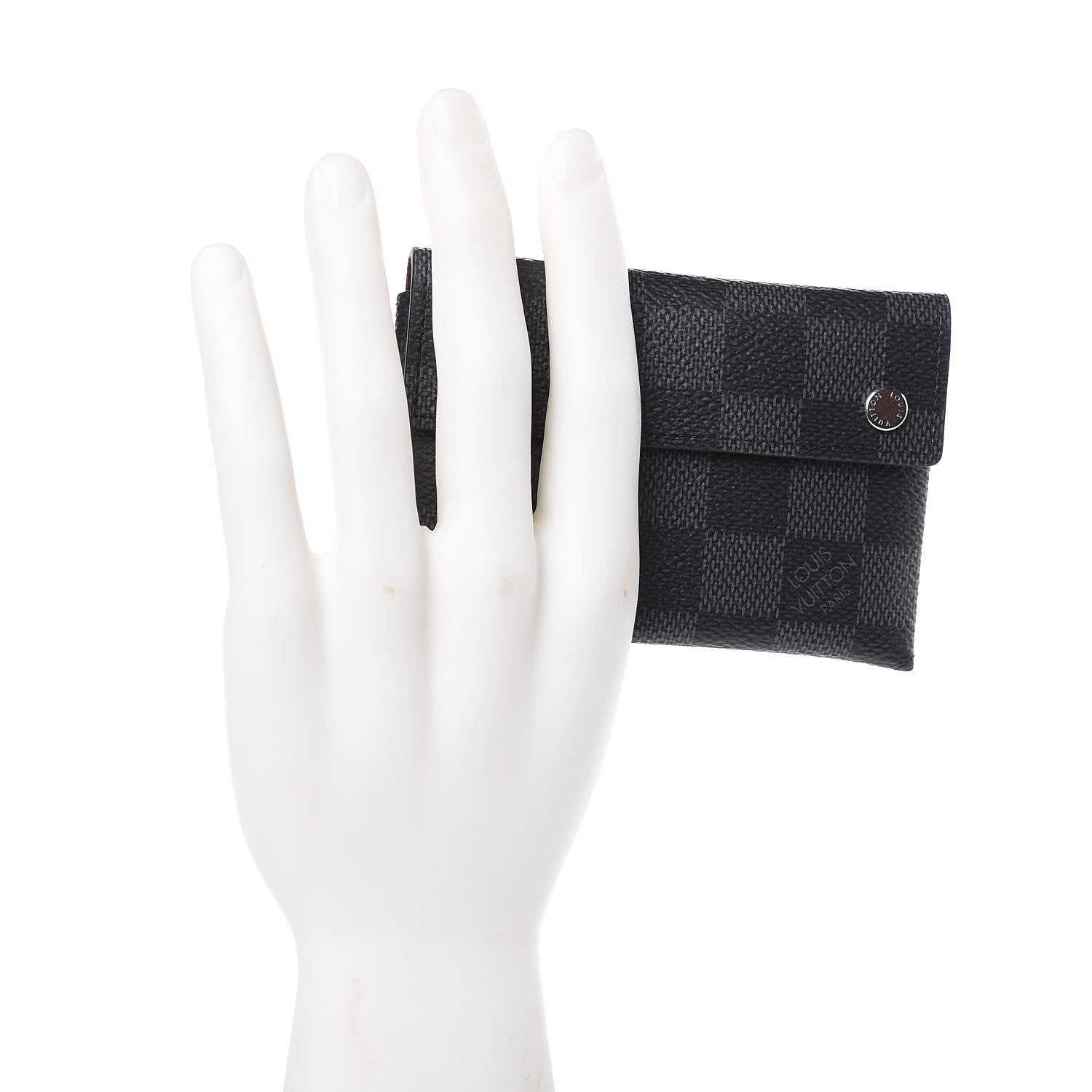 Louis Vuitton Damier Graphite Small Alpha Pochette 2 of 7