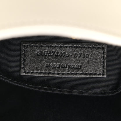 Saint Laurent Calfskin Matelasse Monogram Lou Camera Bag Crema Soft 7 of 11