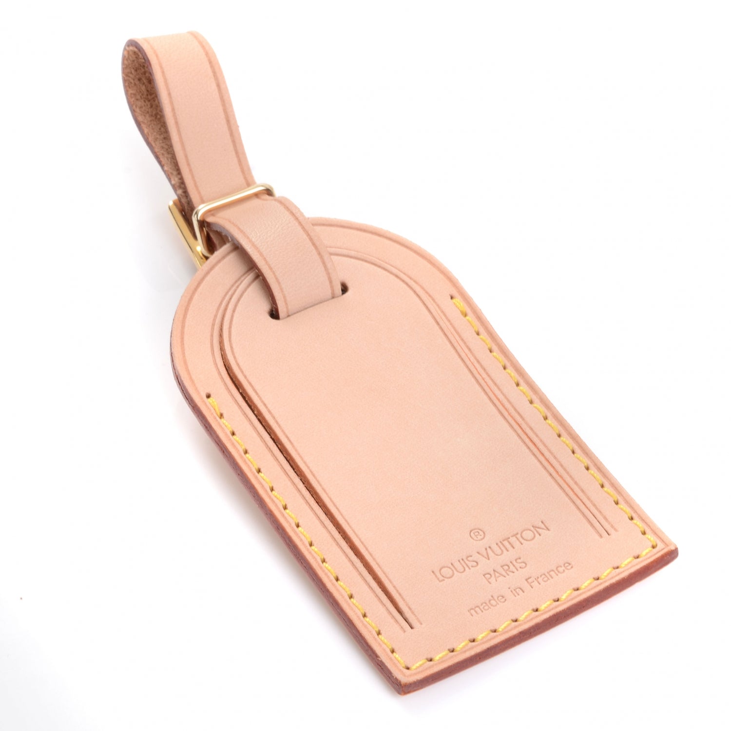 Louis Vuitton Vachetta Leather Luggage Tag 1 of 2