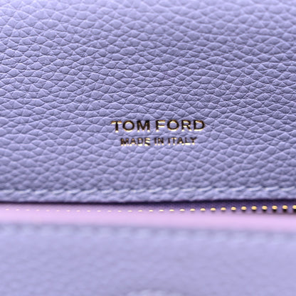 Tom Ford Calfskin Mini T Clasp Tara Crossbody Bag Hyacinth 6 of 13