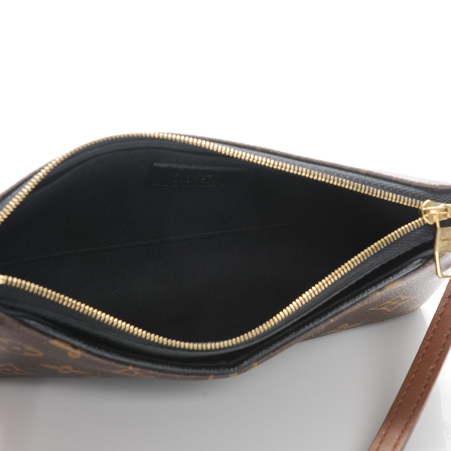 Louis Vuitton Monogram Pallas Clutch Black 6 of 8