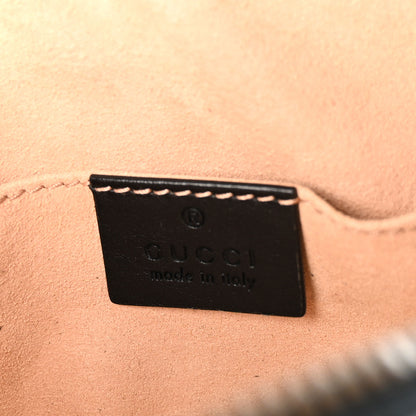Gucci Calfskin Matelasse GG Marmont Belt Bag 75 30 Black 5 of 10