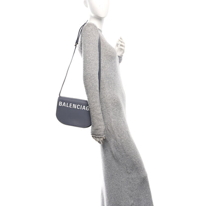 Balenciaga Signature Grained Calfskin Logo S Ville Day Bag Gris Perle Fonce White 2 of 14