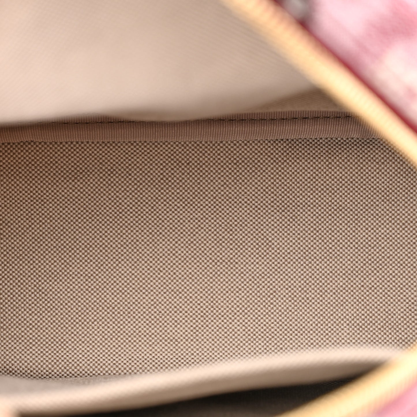 Vintage Jacquard Monogram Mini Backpack Red